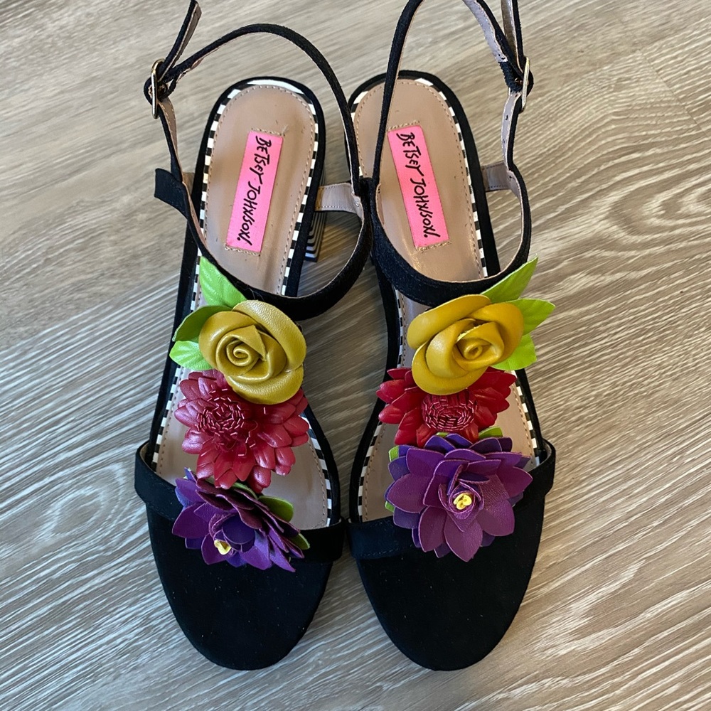 Betsey Johnson heels, size 8